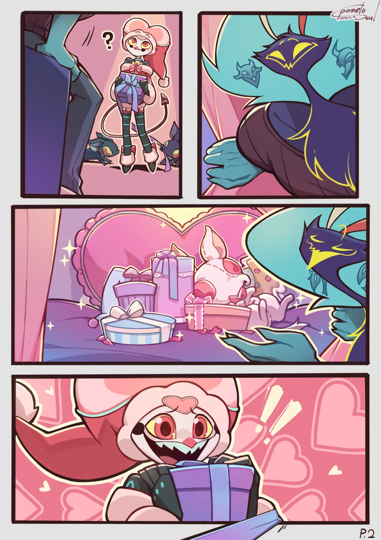 A Little Christmas Present porn comic picture 2