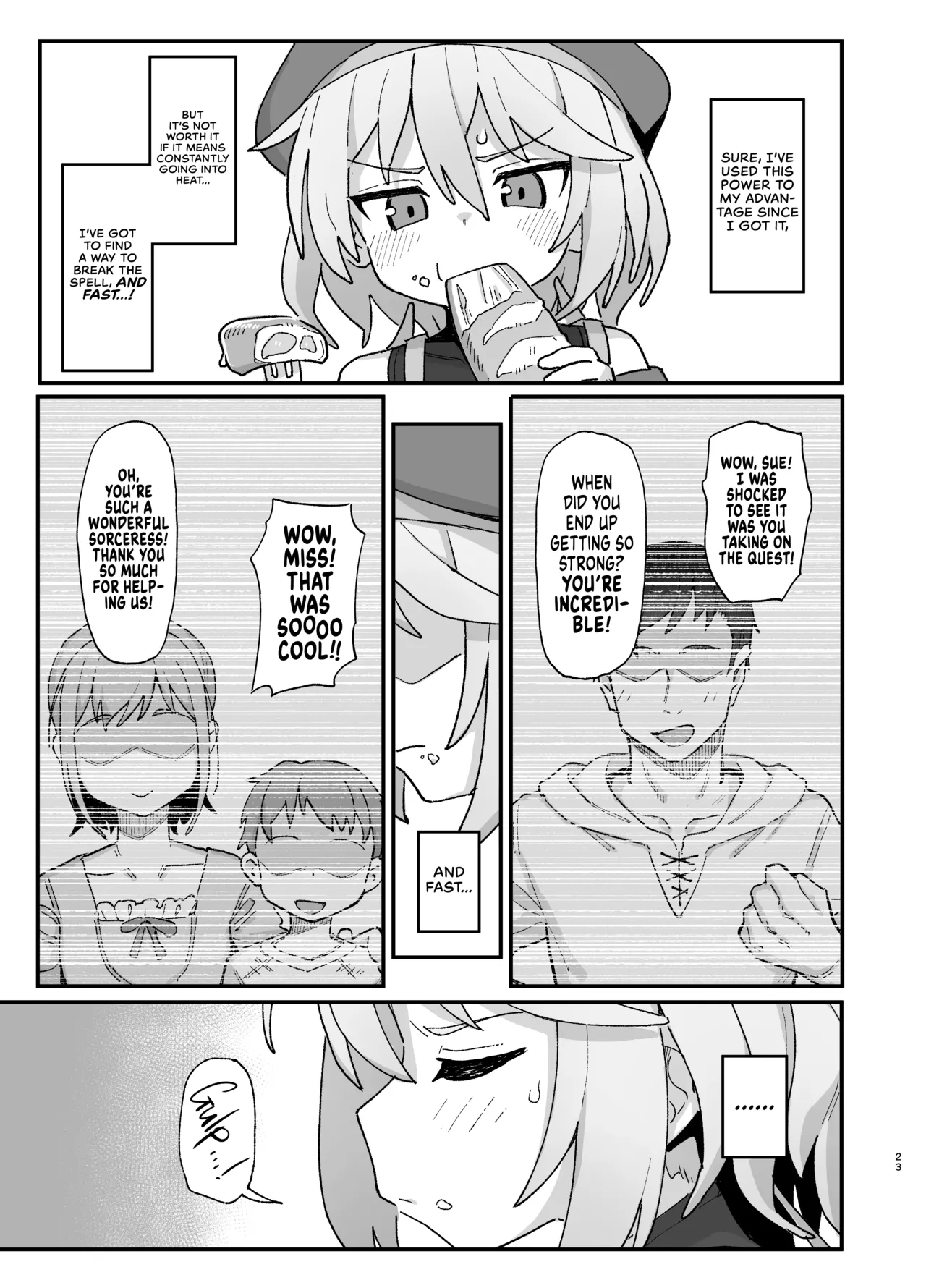 A Lowly Sorceress, Afflicted By Debauched Magicks | Kakyuu Majutsushi, Inmon ni Somaru porn comic picture 23
