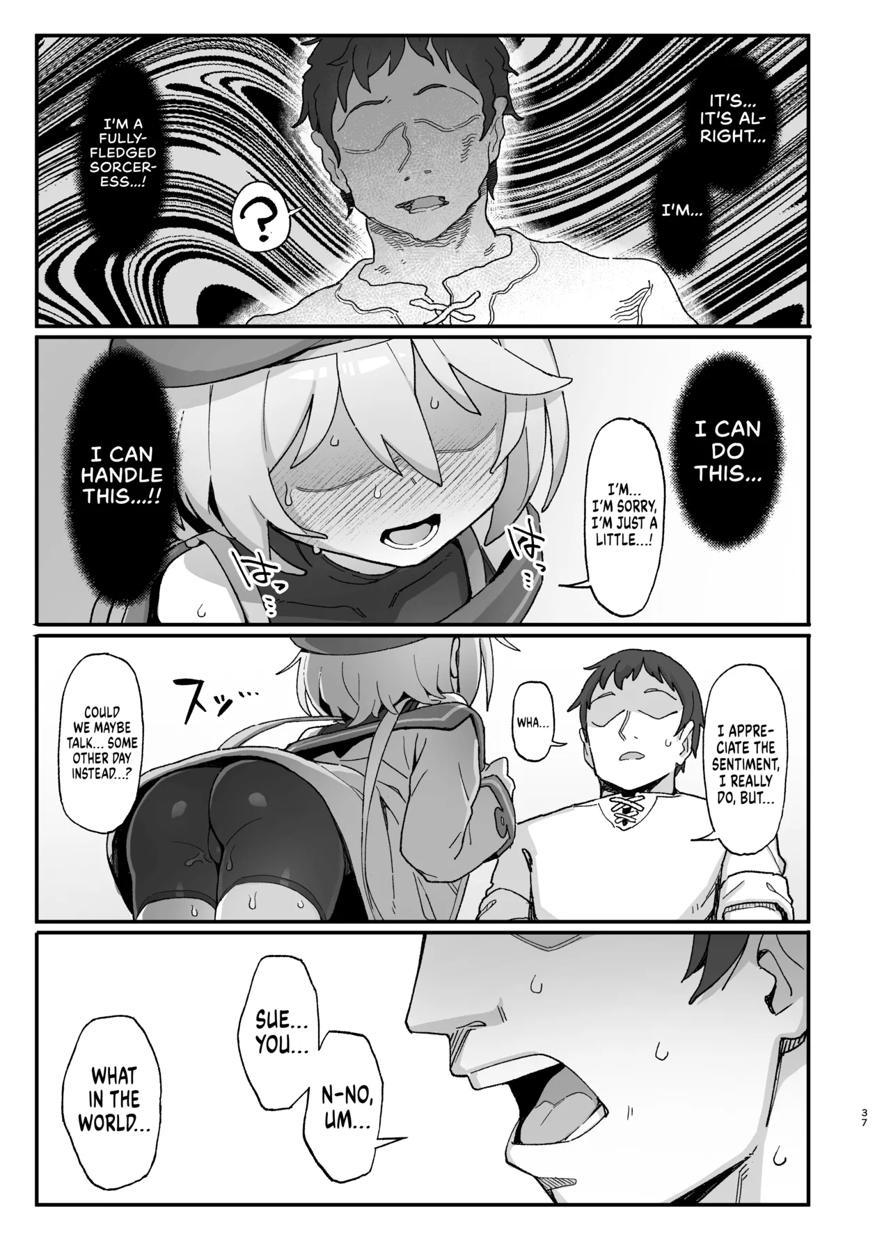 A Lowly Sorceress, Afflicted By Debauched Magicks | Kakyuu Majutsushi, Inmon ni Somaru porn comic picture 37