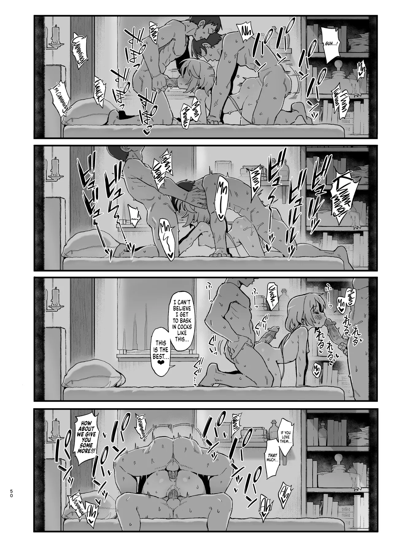 A Lowly Sorceress, Afflicted By Debauched Magicks | Kakyuu Majutsushi, Inmon ni Somaru porn comic picture 50