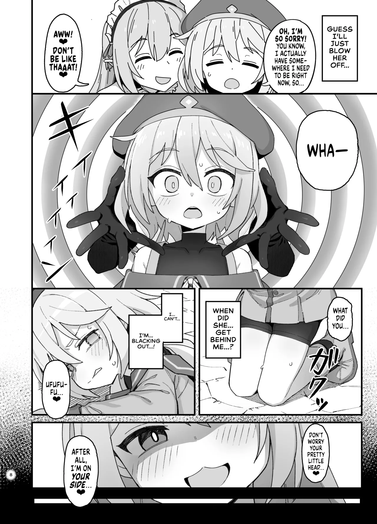 A Lowly Sorceress, Afflicted By Debauched Magicks | Kakyuu Majutsushi, Inmon ni Somaru porn comic picture 8