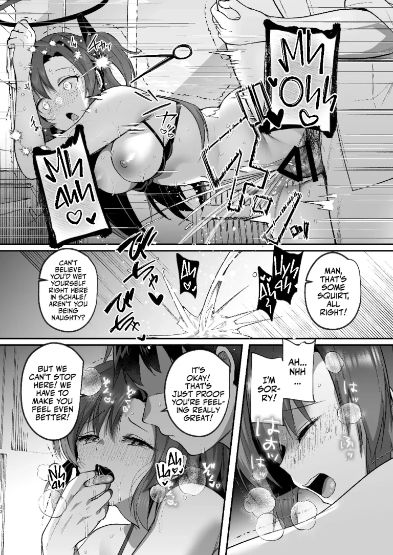 A Midsummer's Steamy Sex Session | Yuuka to Midsummer no Asedaku Office SEX porn comic picture 22