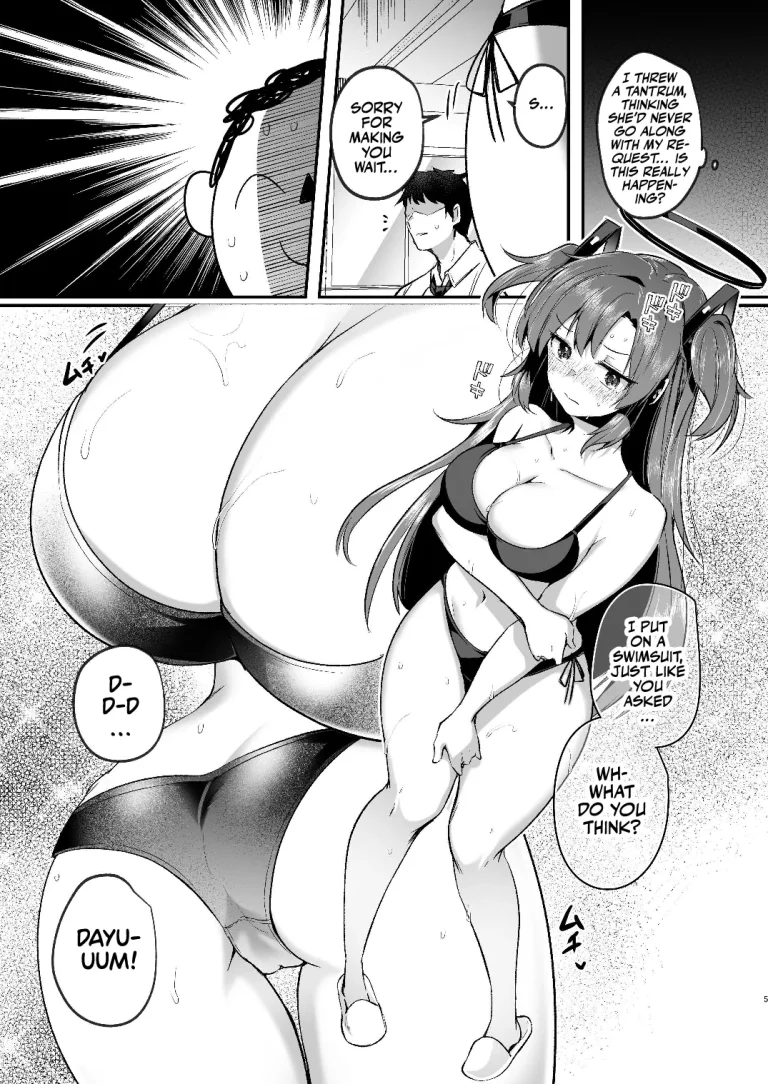 A Midsummer's Steamy Sex Session | Yuuka to Midsummer no Asedaku Office SEX porn comic picture 5