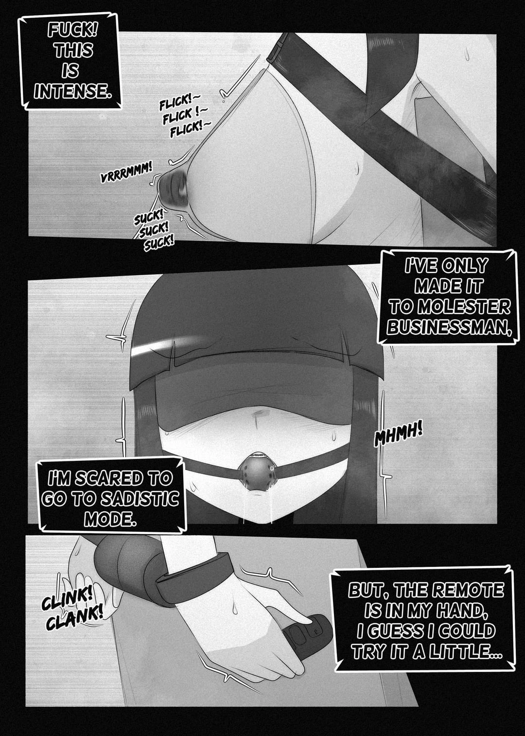 A Nerds sett bondage goes (right) wrong? porn comic picture 8