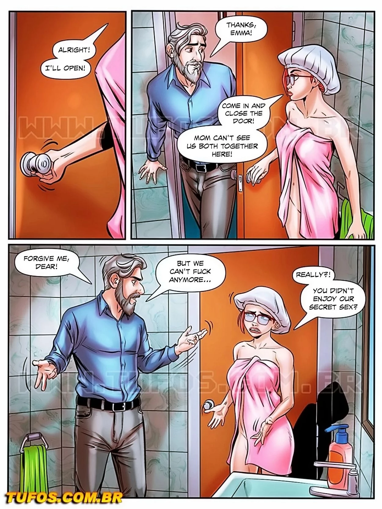 A Nympho Nerd 10-11 porn comic picture 19