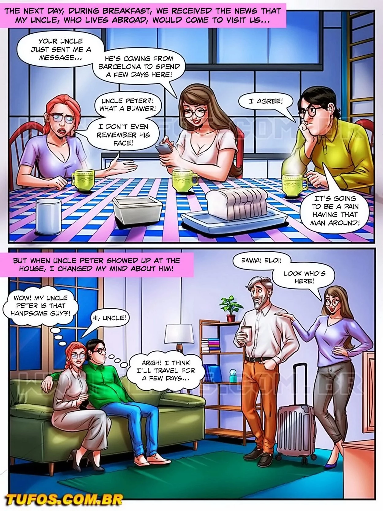 A Nympho Nerd 10-11 porn comic picture 3
