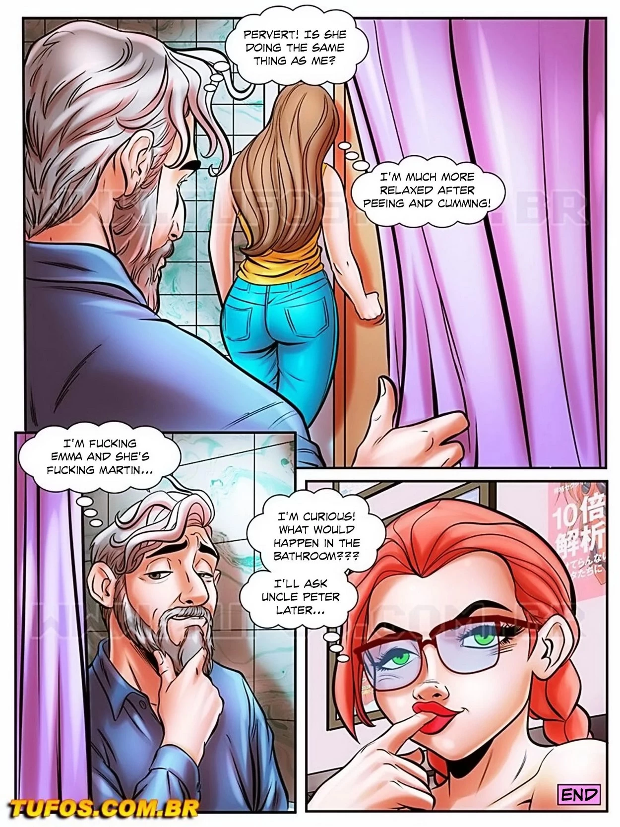 A Nympho Nerd 10-11 porn comic picture 30