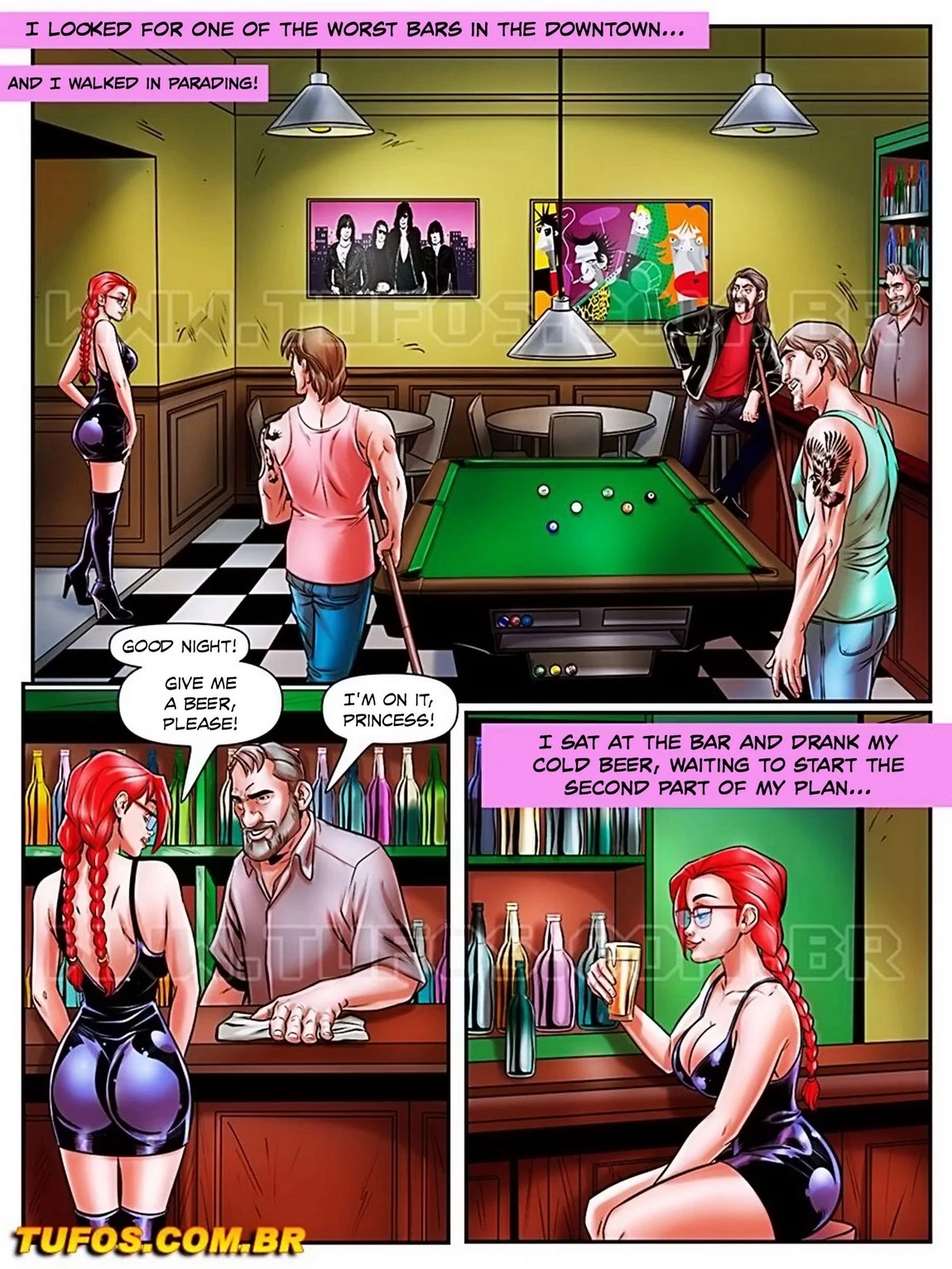 A Nympho Nerd 14-16 porn comic picture 19
