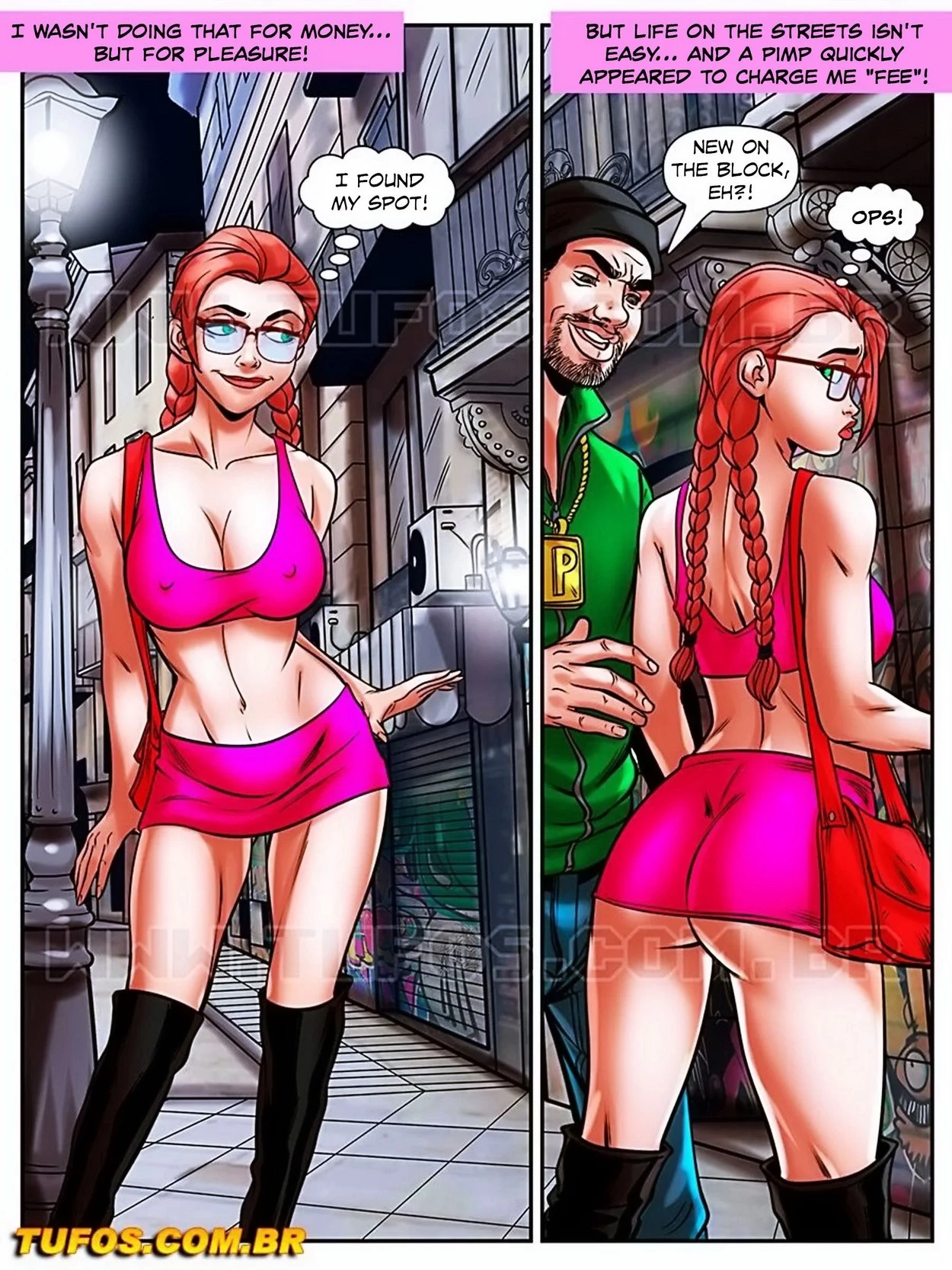 A Nympho Nerd 8-9 porn comic picture 5