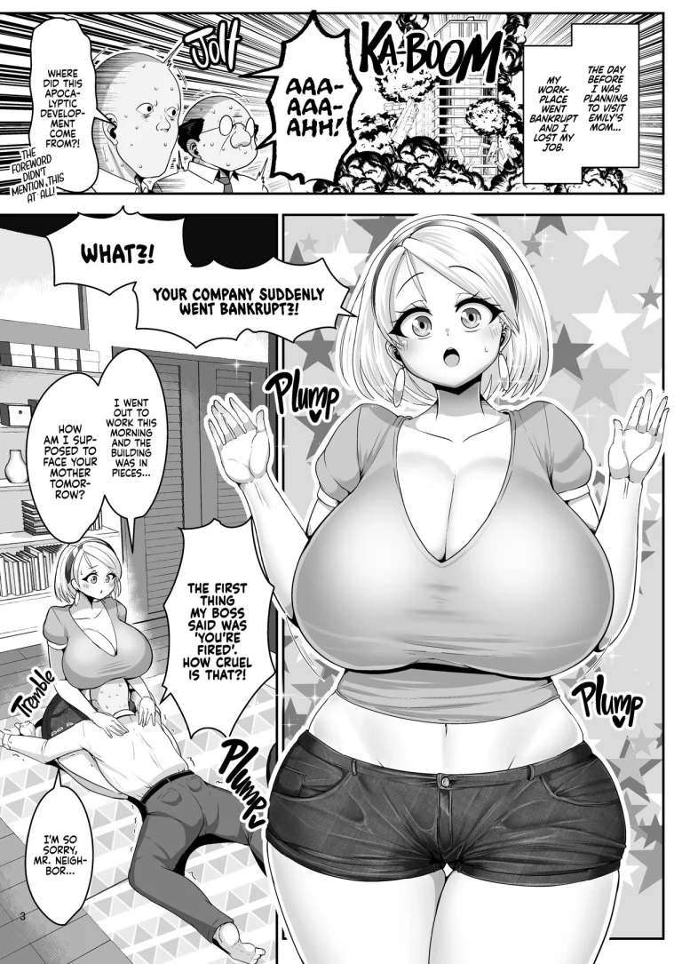 A Nymphomaniac Blonde Exchange Student with Gigantic Tits Moved in Next Door!! 2 | H Daisuki Kinpatsu Hakujin Bakunyuu Ryuugakusei ga Tonari no Heya ni Hikkoshite Kita!! 2 porn comic picture 4