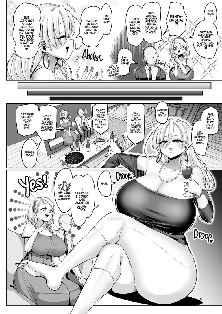 A Nymphomaniac Blonde Exchange Student with Gigantic Tits Moved in Next Door!! 2 | H Daisuki Kinpatsu Hakujin Bakunyuu Ryuugakusei ga Tonari no Heya ni Hikkoshite Kita!! 2 porn comic picture 9