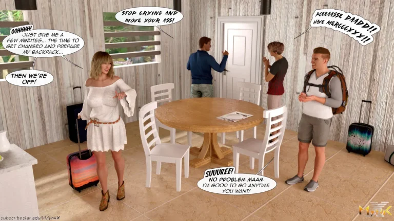 A Pleasant Walk porn comic picture 21