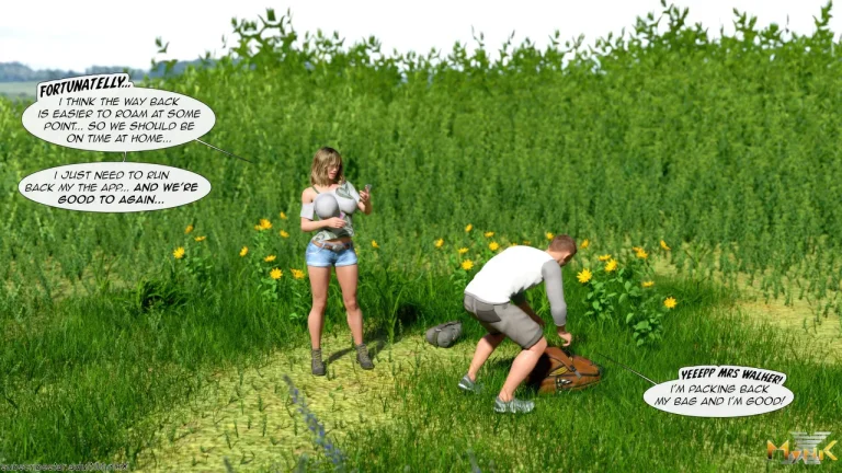 A Pleasant Walk porn comic picture 27