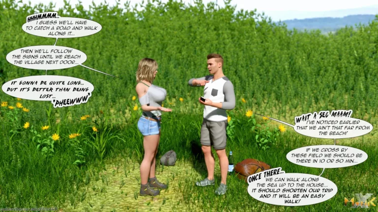 A Pleasant Walk porn comic picture 32
