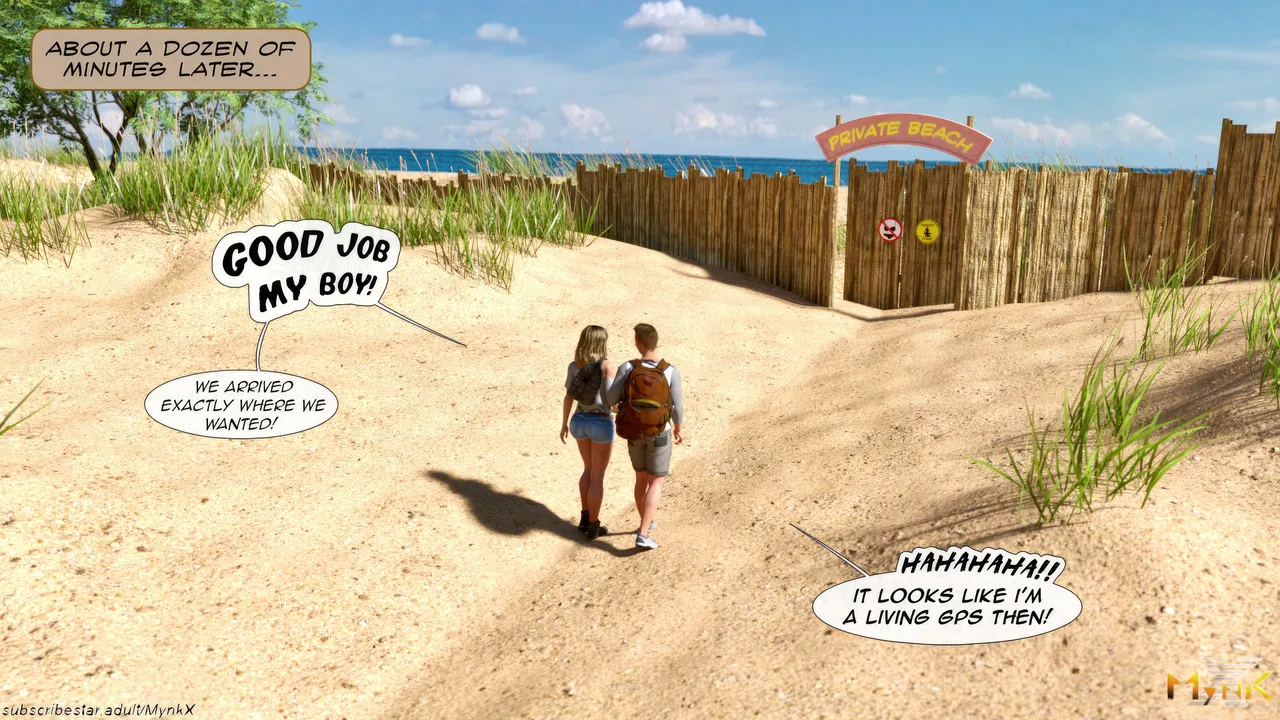 A Pleasant Walk porn comic picture 34