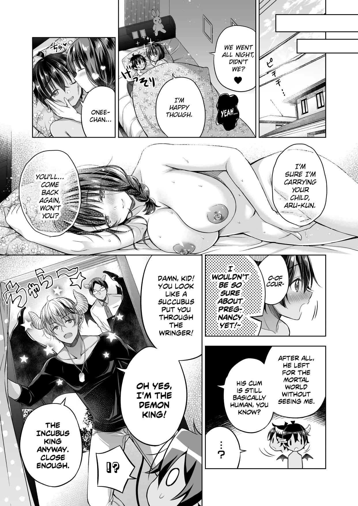 A Reincarnated Incubus Wants to Impregnate the Girl Next Door | Tensei Incubus wa Tonari no Onee-chan o Haramasetai porn comic picture 34