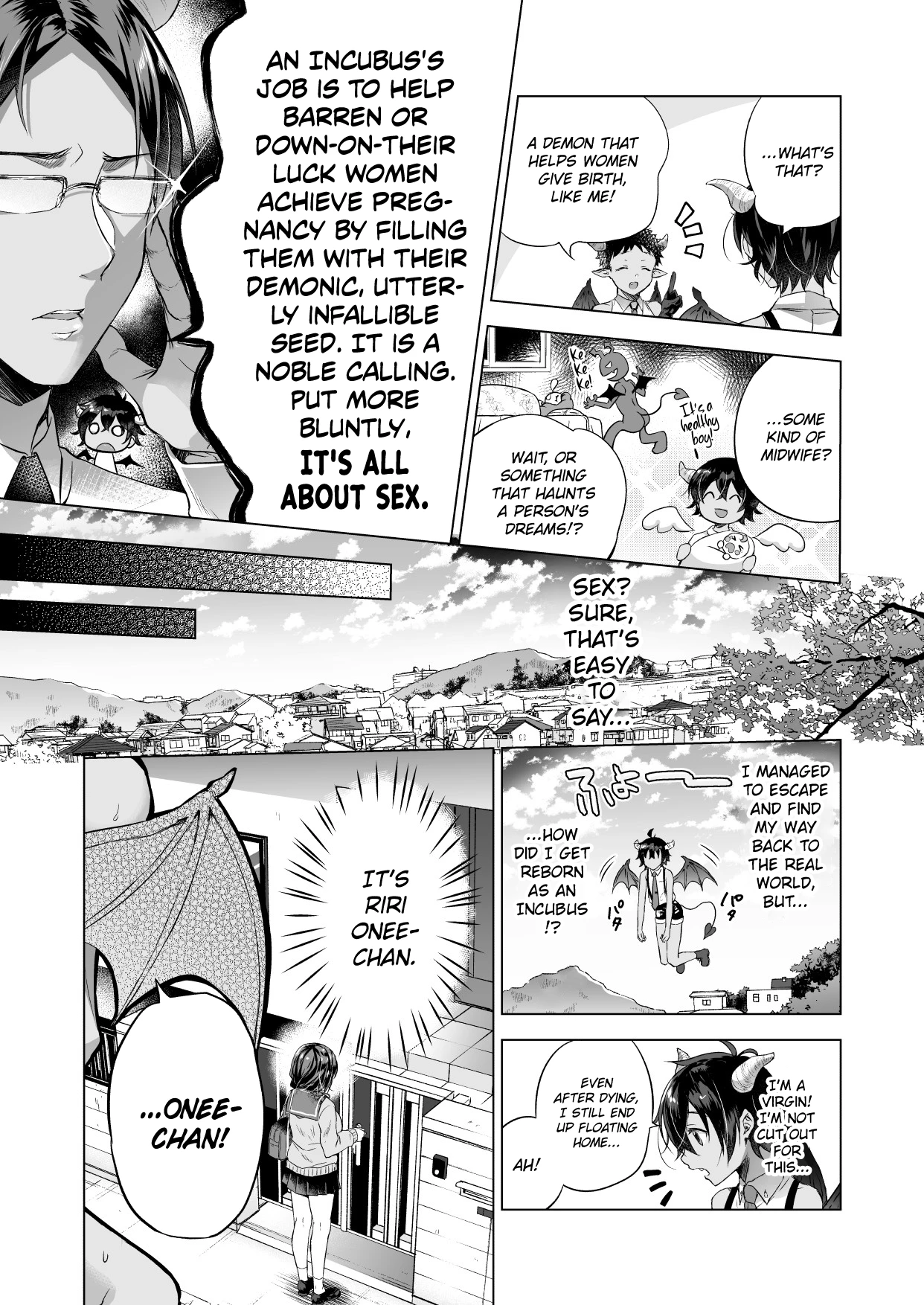 A Reincarnated Incubus Wants to Impregnate the Girl Next Door | Tensei Incubus wa Tonari no Onee-chan o Haramasetai porn comic picture 6