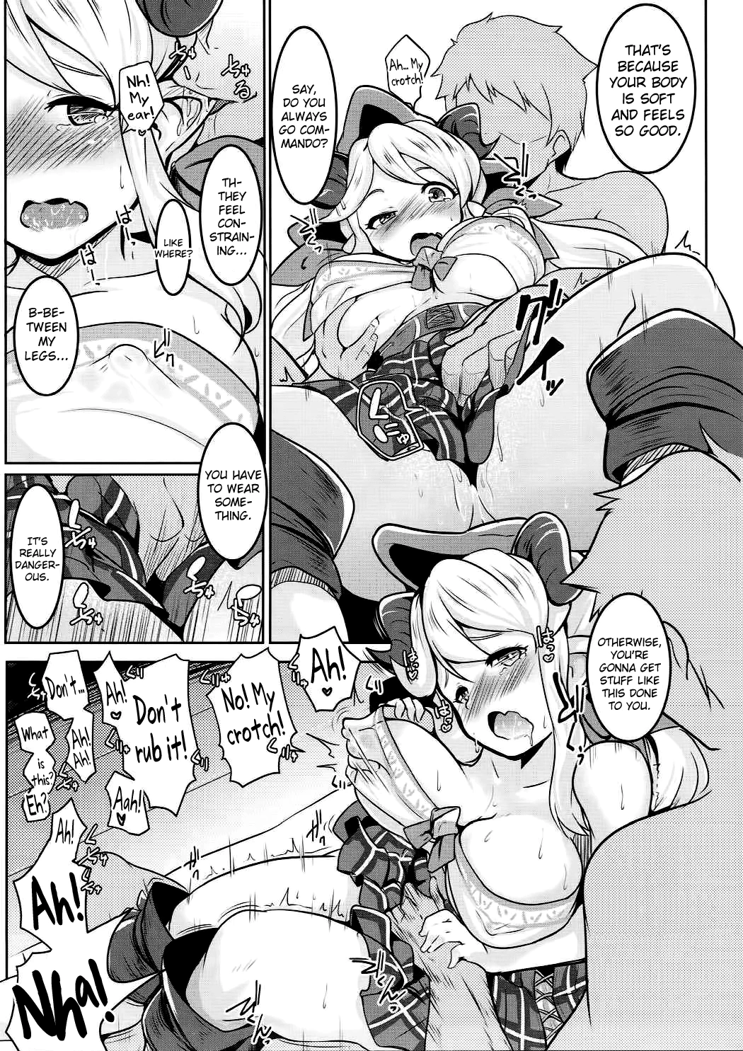 A safe way to tease a horned girl | Anzen na Tsunokko no Ijirikata porn comic picture 7