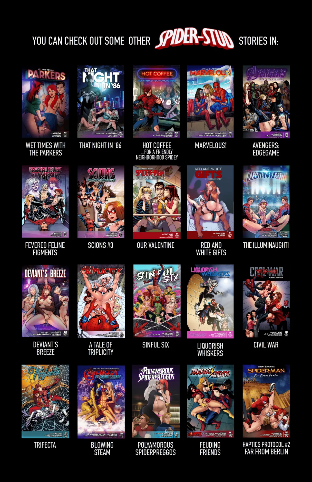A Sheer Abundance of Pussies porn comic picture 19