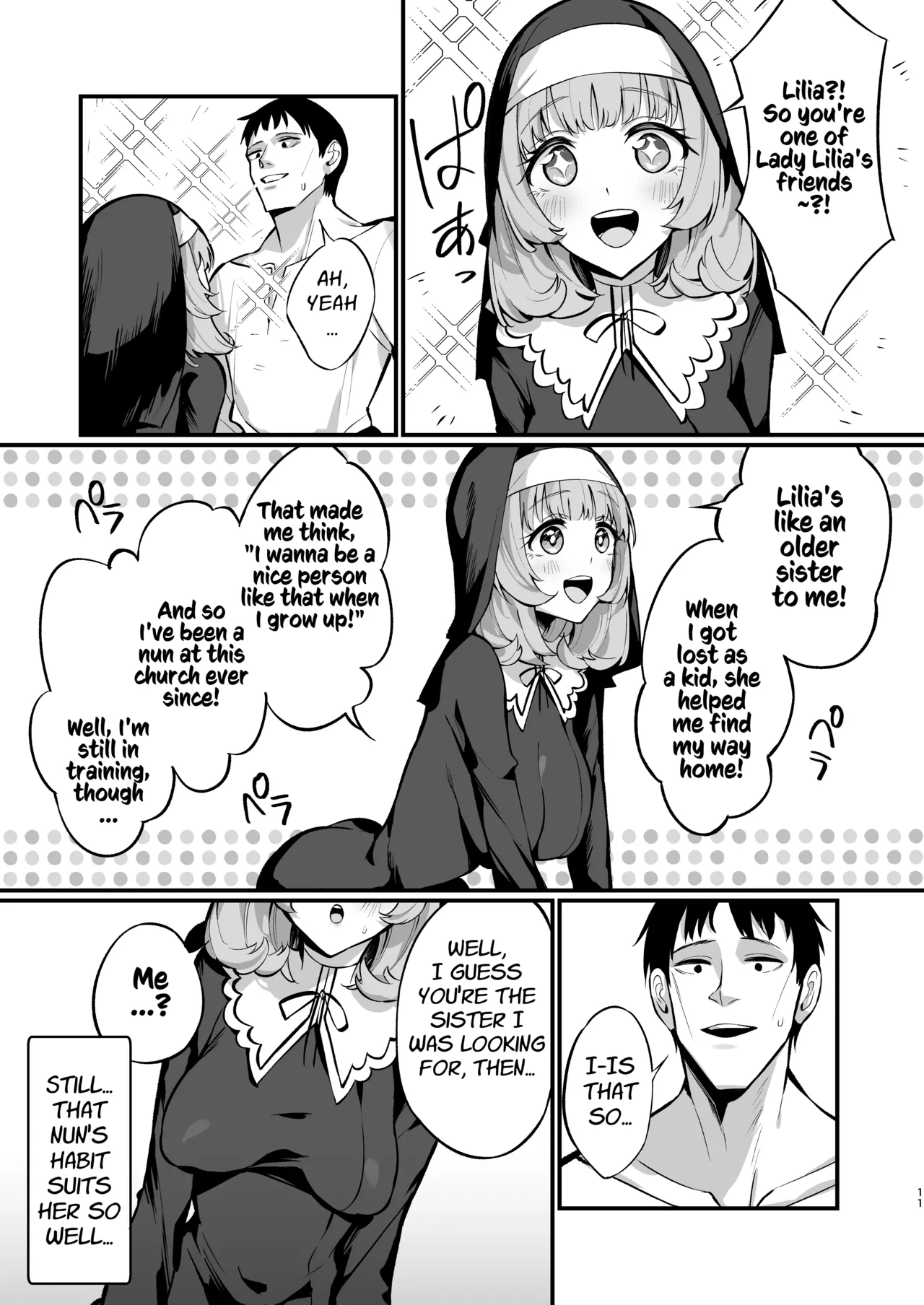 A Sister's Absolute Defeat Until an Innocent Nun Enters Heat and Indulges in Passionate Mating Sex | Sister Kanzen Haiboku. ~Muchi na Sister ga honnou de Hatsujo Koubi Surumade~ porn comic picture 10