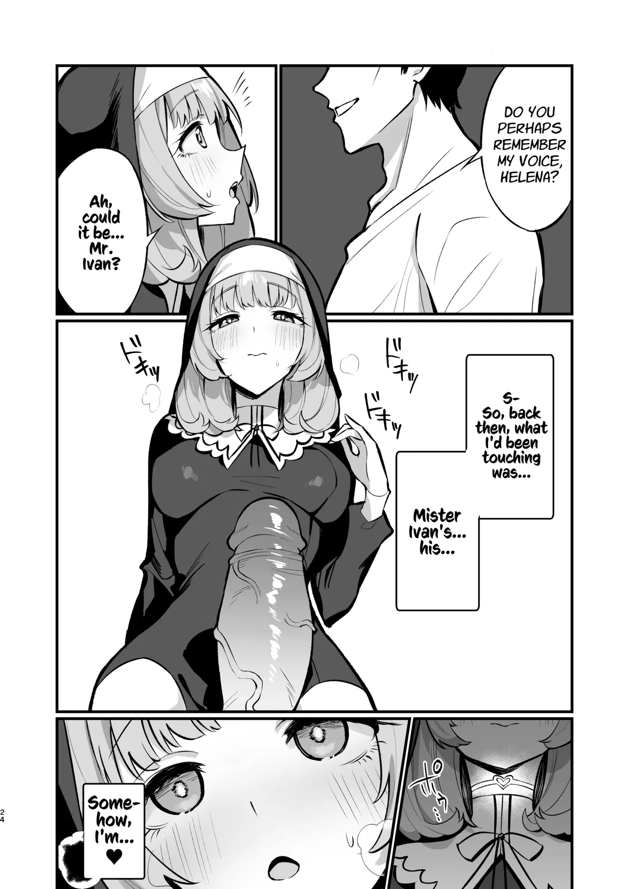 A Sister's Absolute Defeat Until an Innocent Nun Enters Heat and Indulges in Passionate Mating Sex | Sister Kanzen Haiboku. ~Muchi na Sister ga honnou de Hatsujo Koubi Surumade~ porn comic picture 23