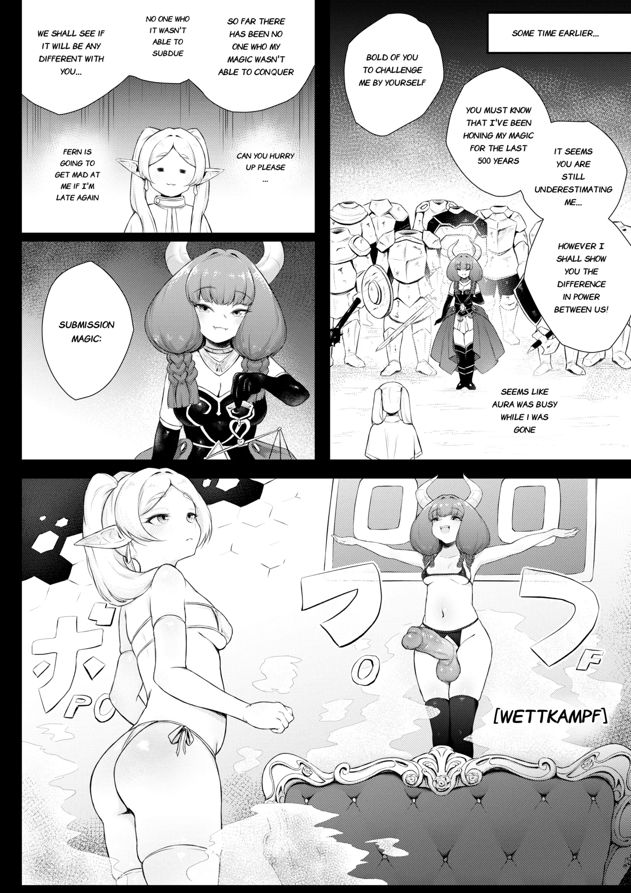 A slightly different kind of Magic Duel porn comic picture 4