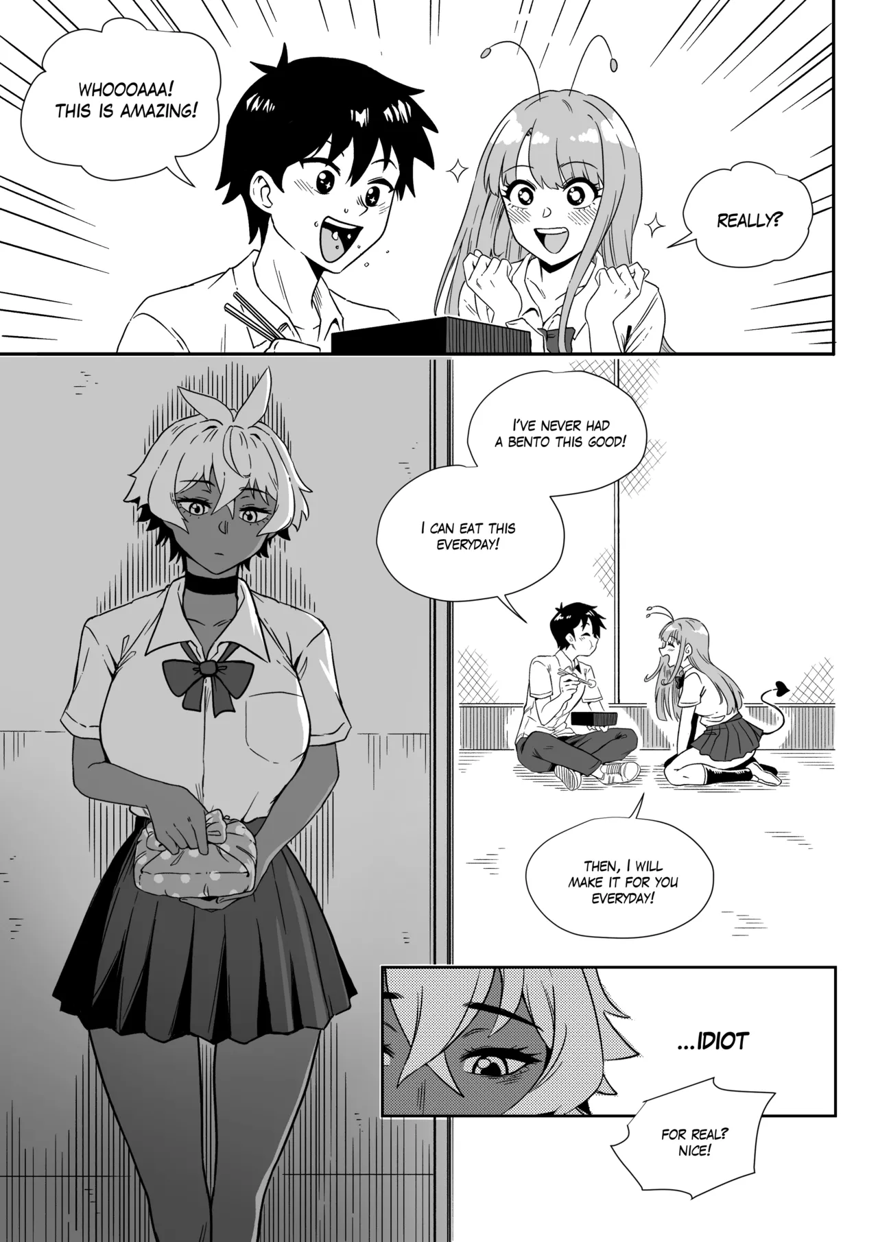 A Story About Stealing The Tomboy Childhood Friend From a Harem Rom-Com Protagonist 2 porn comic picture 3
