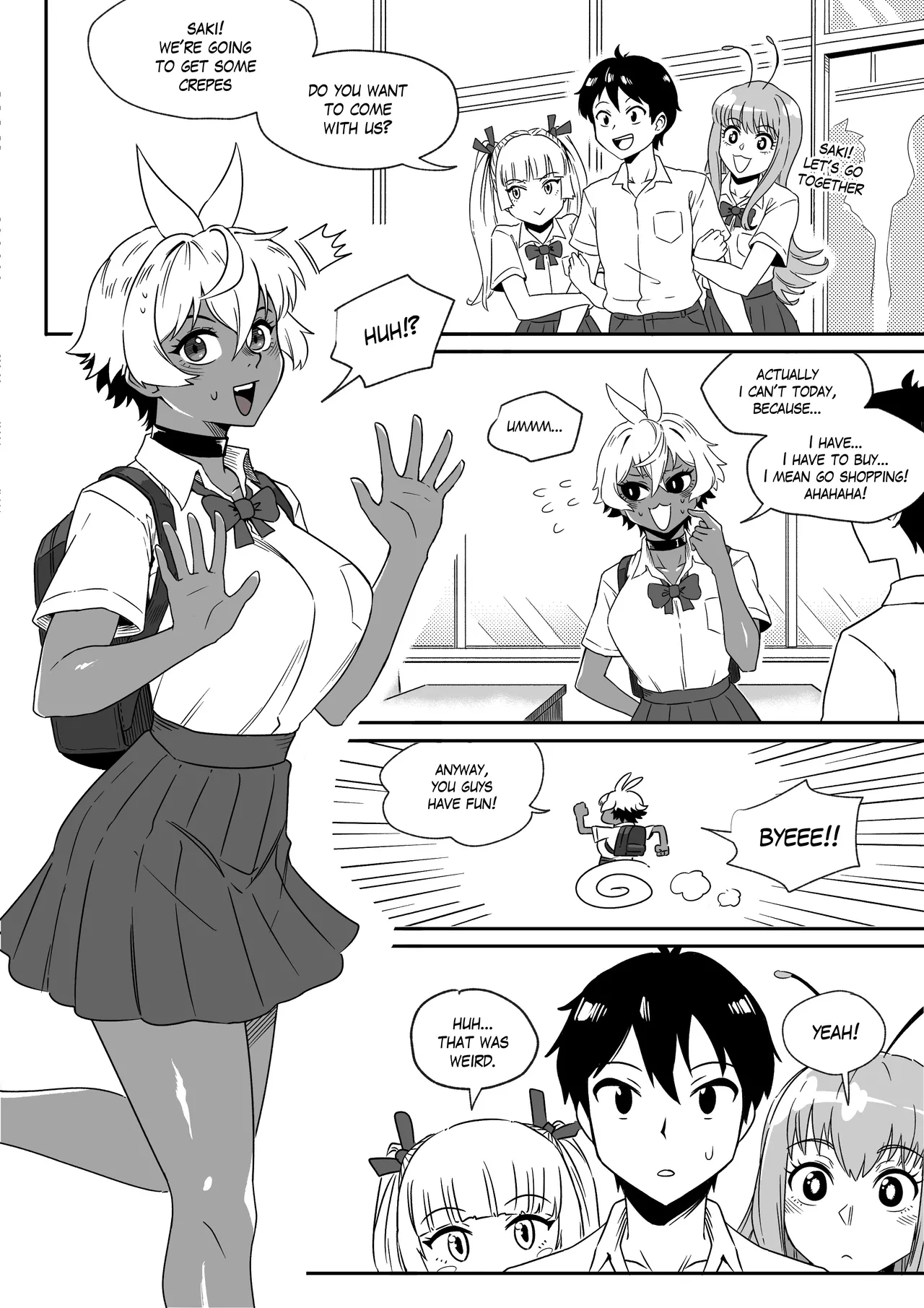 A Story About Stealing The Tomboy Childhood Friend From a Harem Rom-Com Protagonist porn comic picture 16