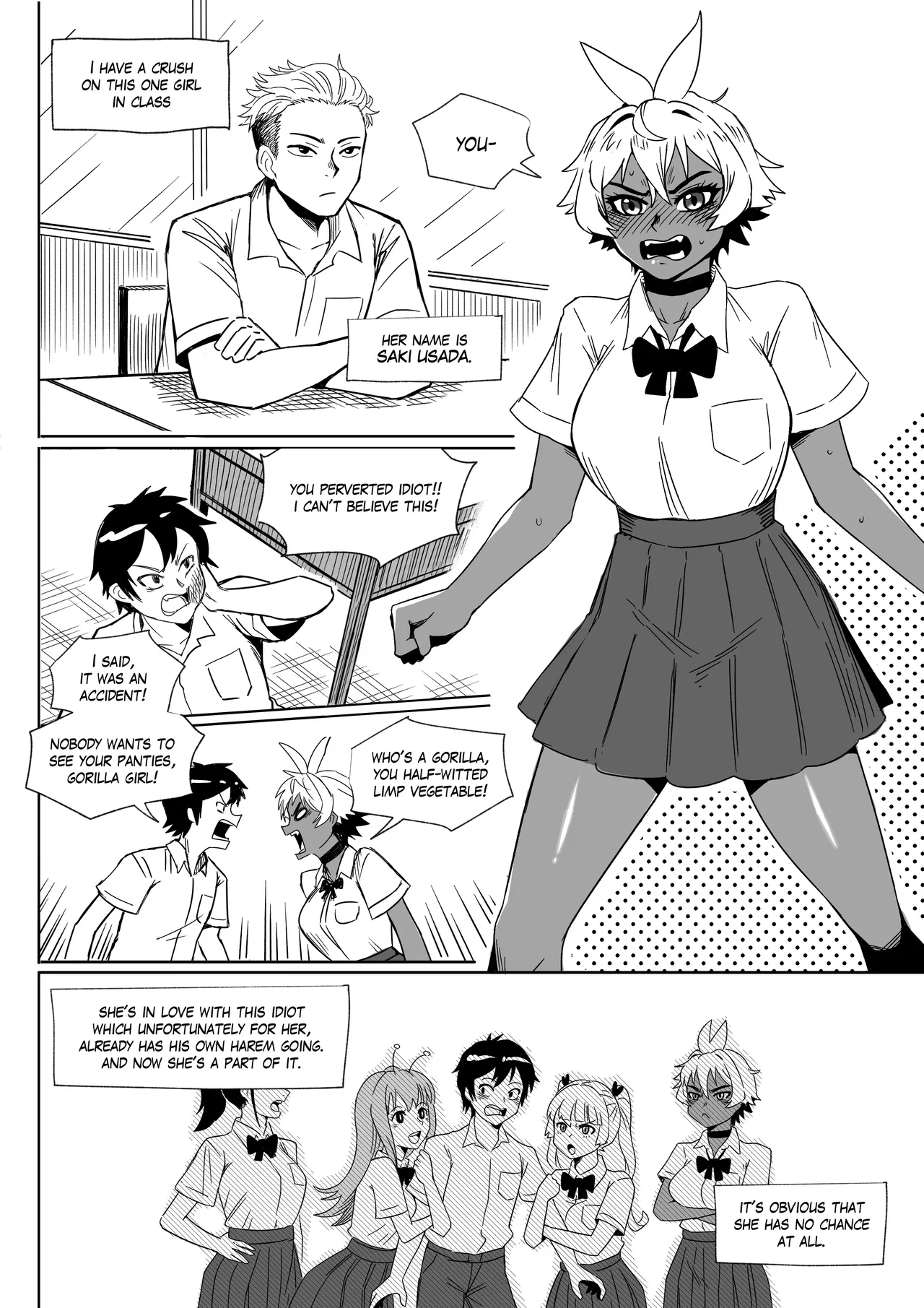 A Story About Stealing The Tomboy Childhood Friend From a Harem Rom-Com Protagonist porn comic picture 2
