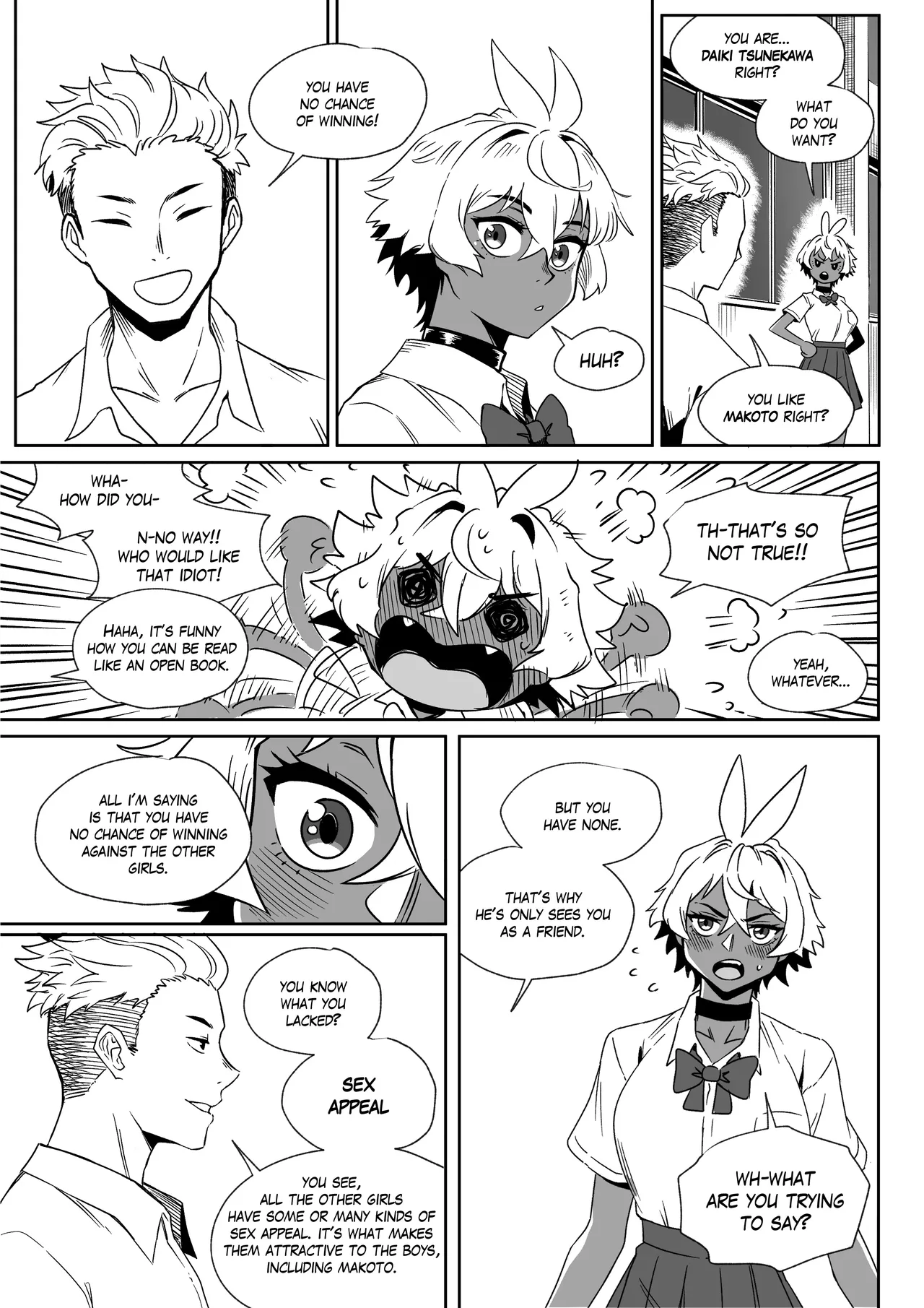 A Story About Stealing The Tomboy Childhood Friend From a Harem Rom-Com Protagonist porn comic picture 3