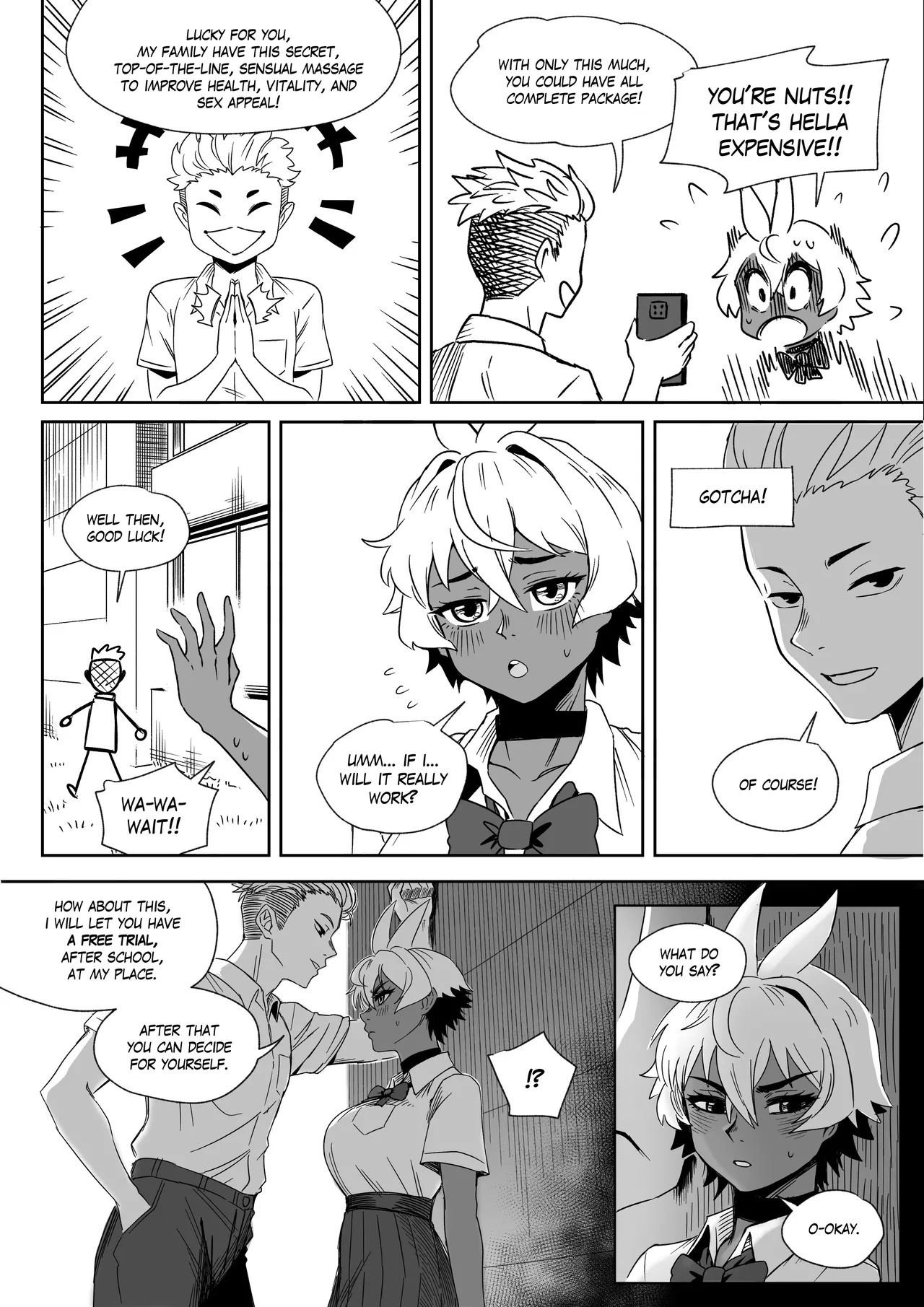 A Story About Stealing The Tomboy Childhood Friend From a Harem Rom-Com Protagonist porn comic picture 4