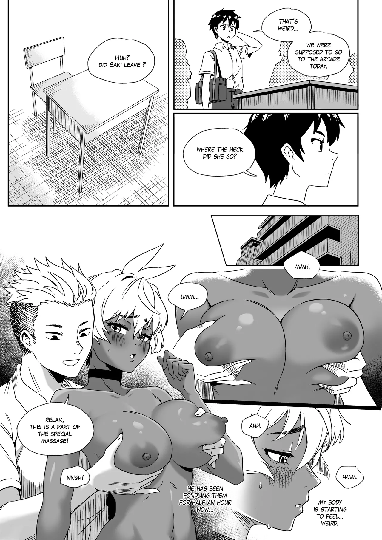 A Story About Stealing The Tomboy Childhood Friend From a Harem Rom-Com Protagonist porn comic picture 5