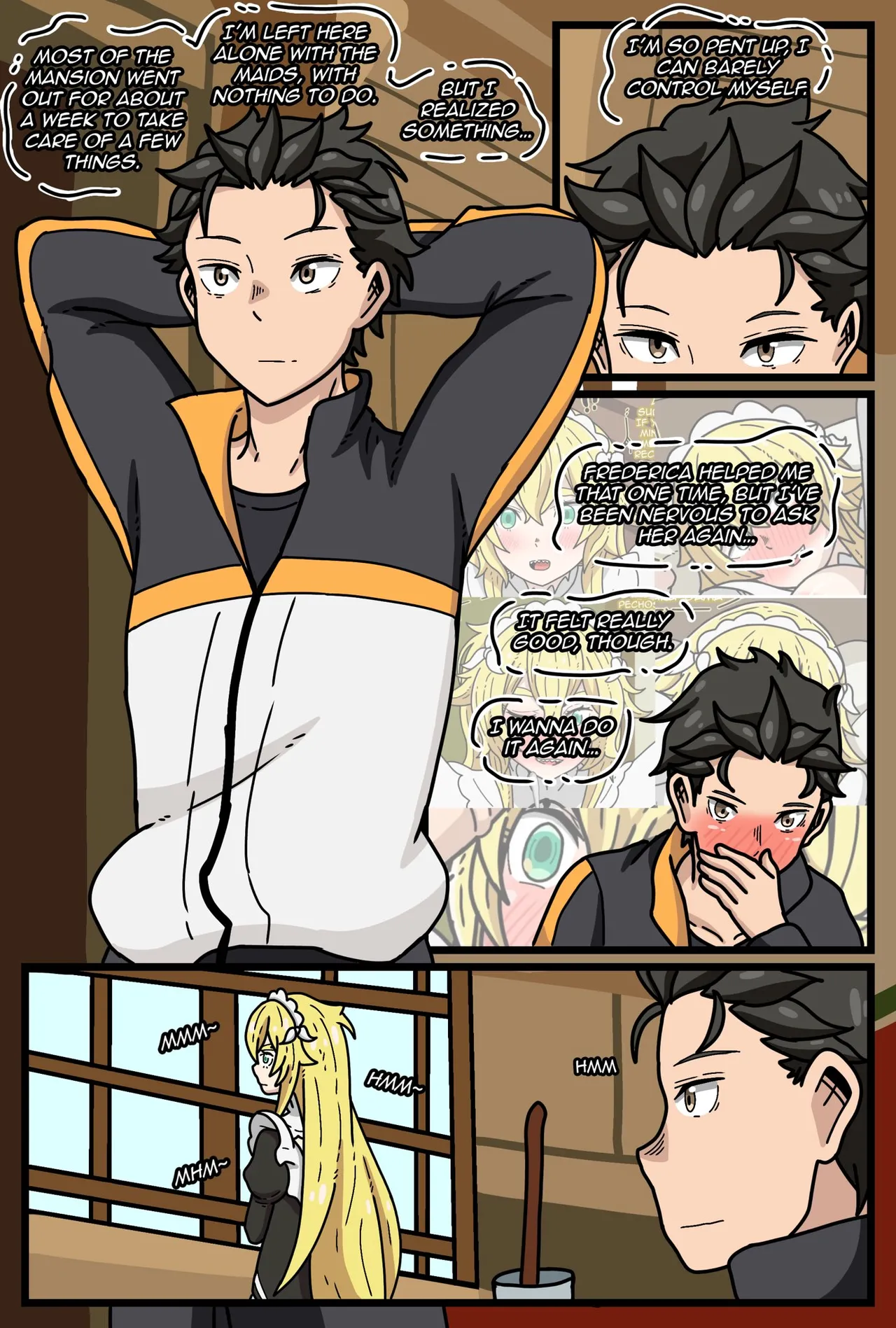 A Strange Request for Frederica?! porn comic picture 15