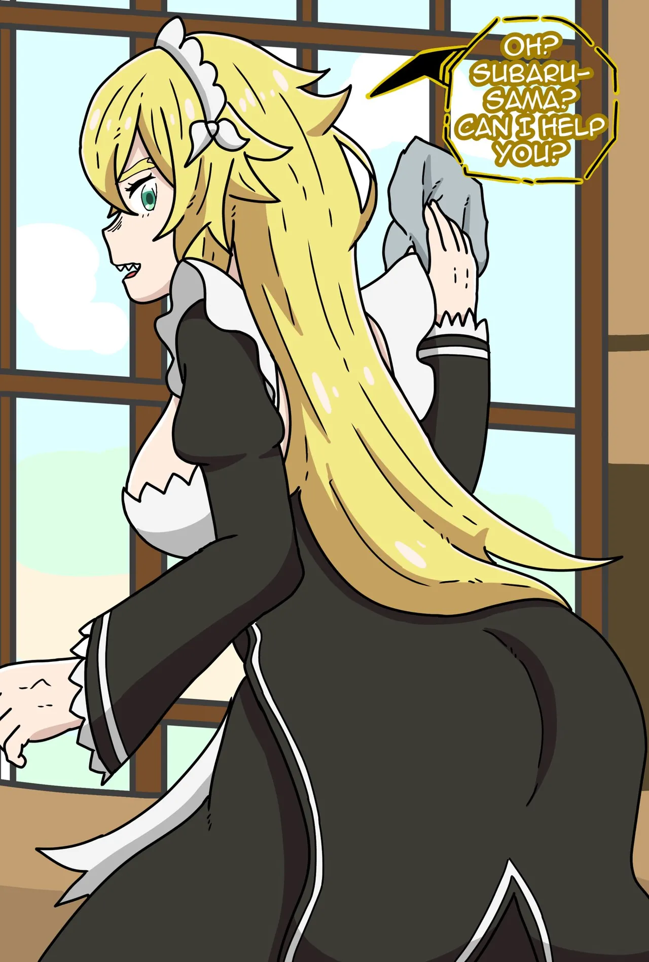 A Strange Request for Frederica?! porn comic picture 16