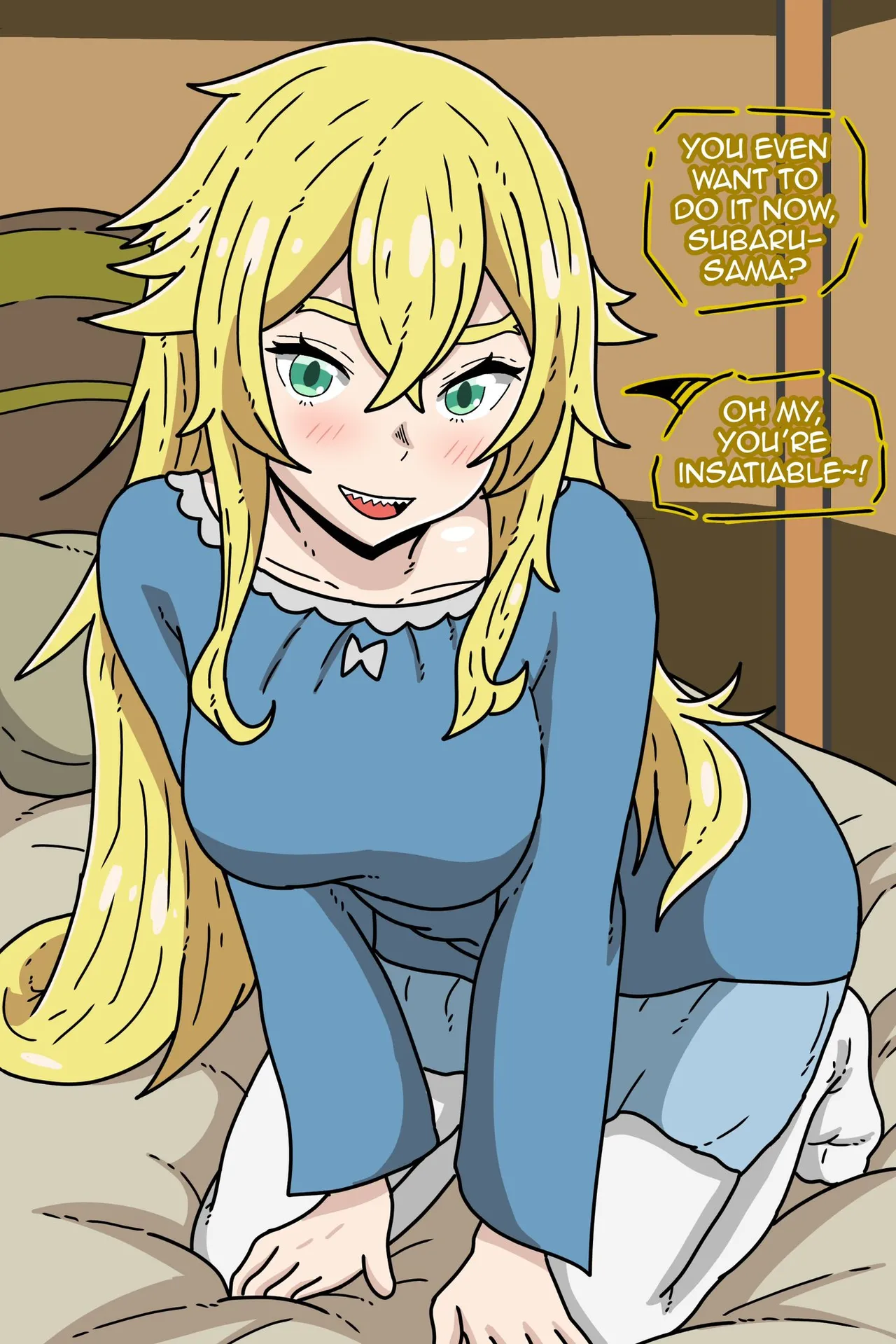 A Strange Request for Frederica?! porn comic picture 23
