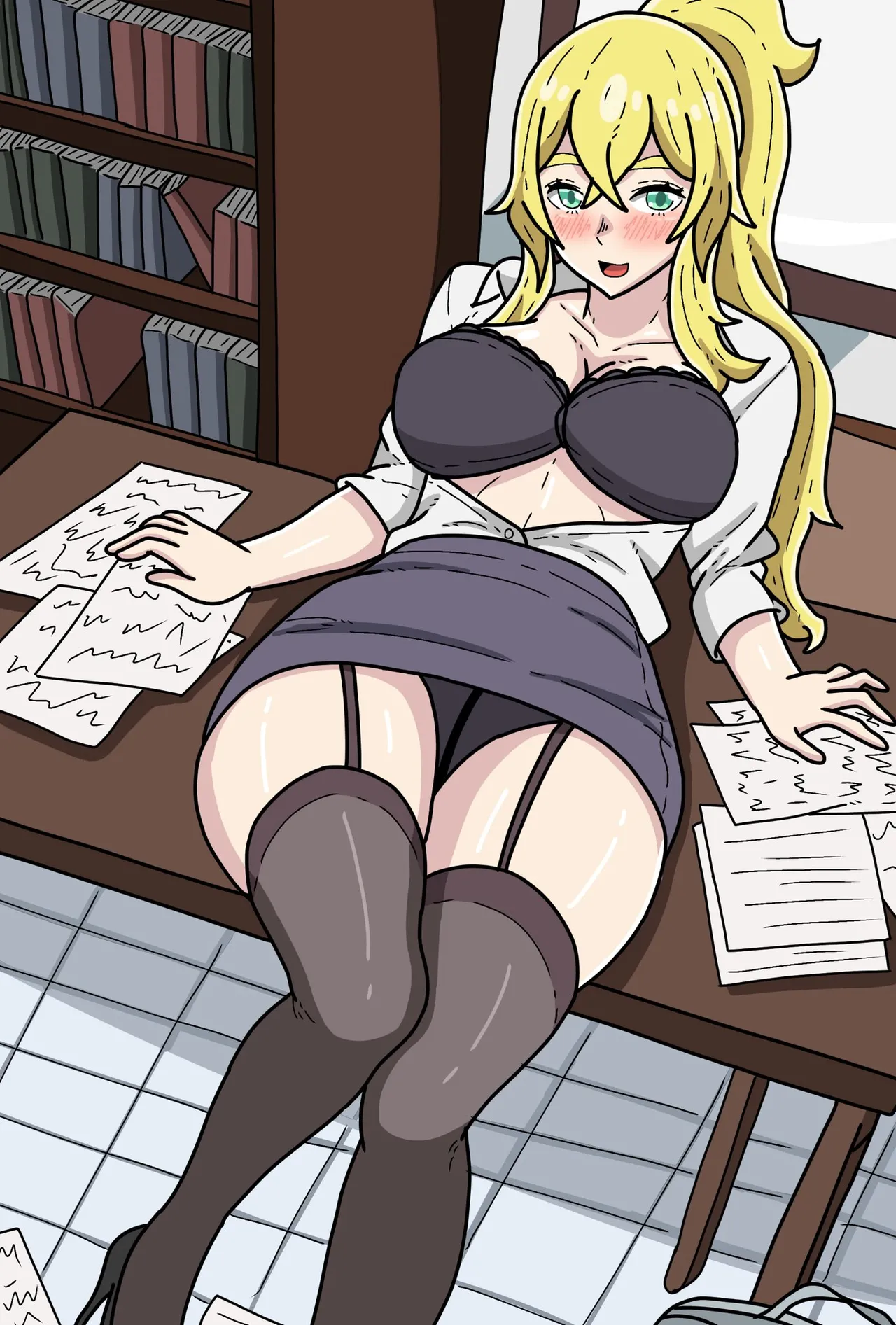 A Strange Request for Frederica?! porn comic picture 29