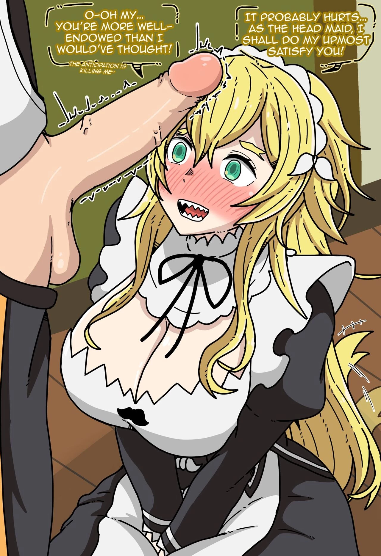 A Strange Request for Frederica?! porn comic picture 3