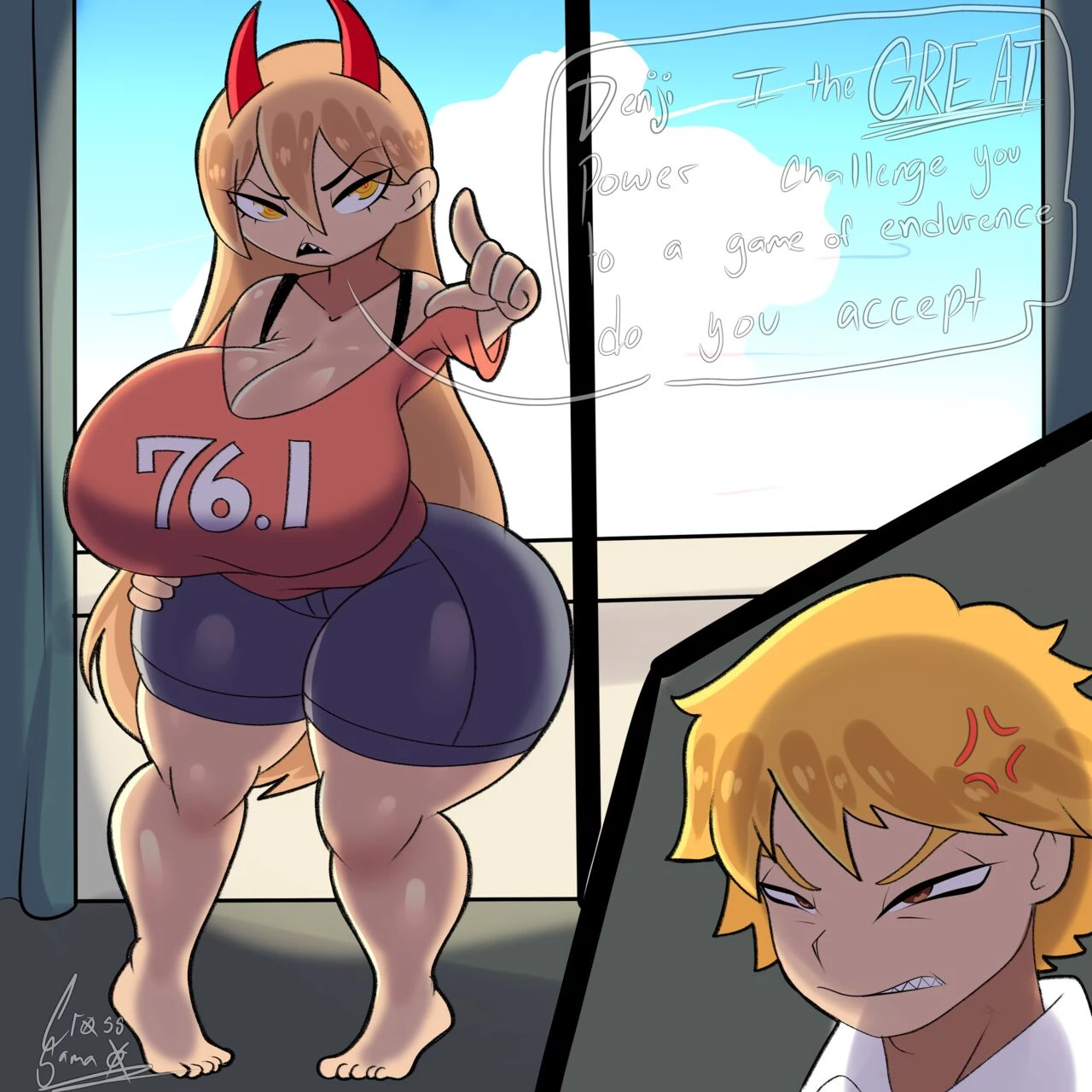 A Test of Power porn comic picture 1
