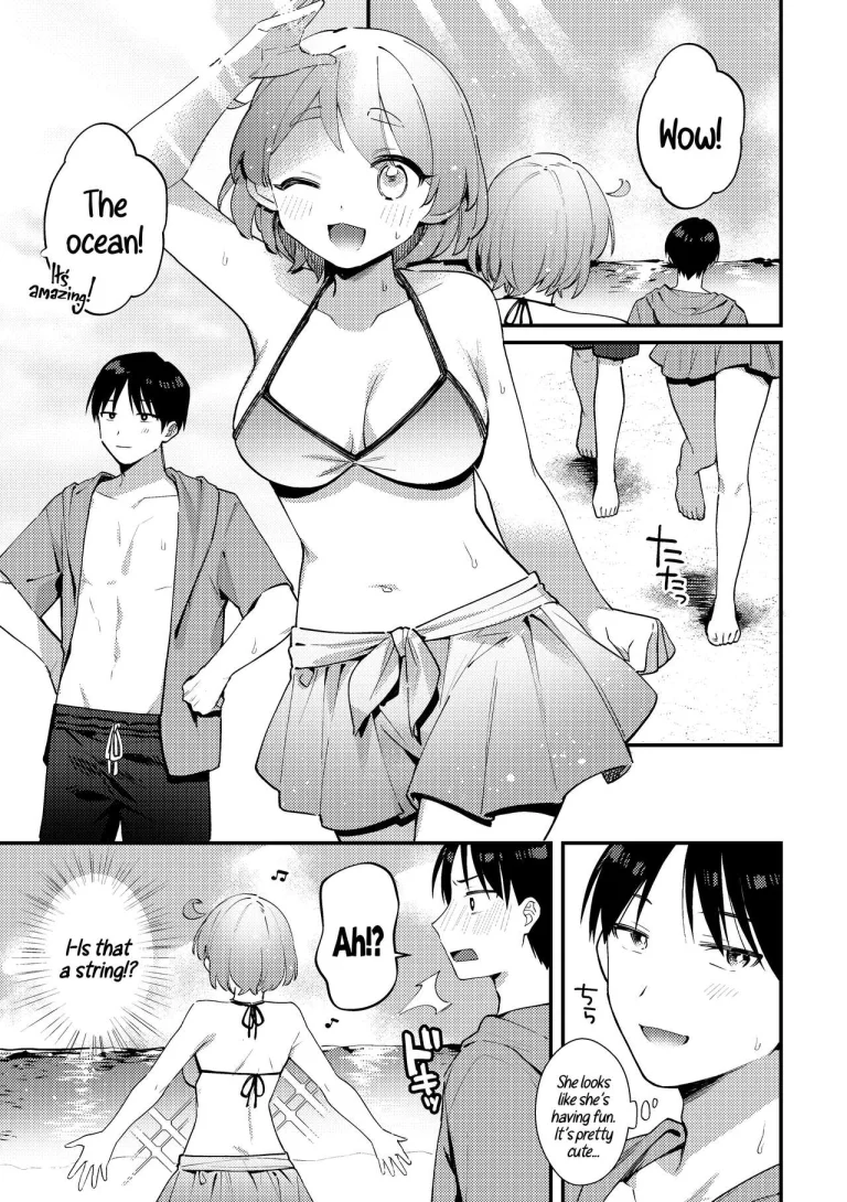 A Time My Futanari Girlfriend's Swimsuit Tormented Me | Futanari Kanojo no Mizugi ni Komara Sareru Kai porn comic picture 3