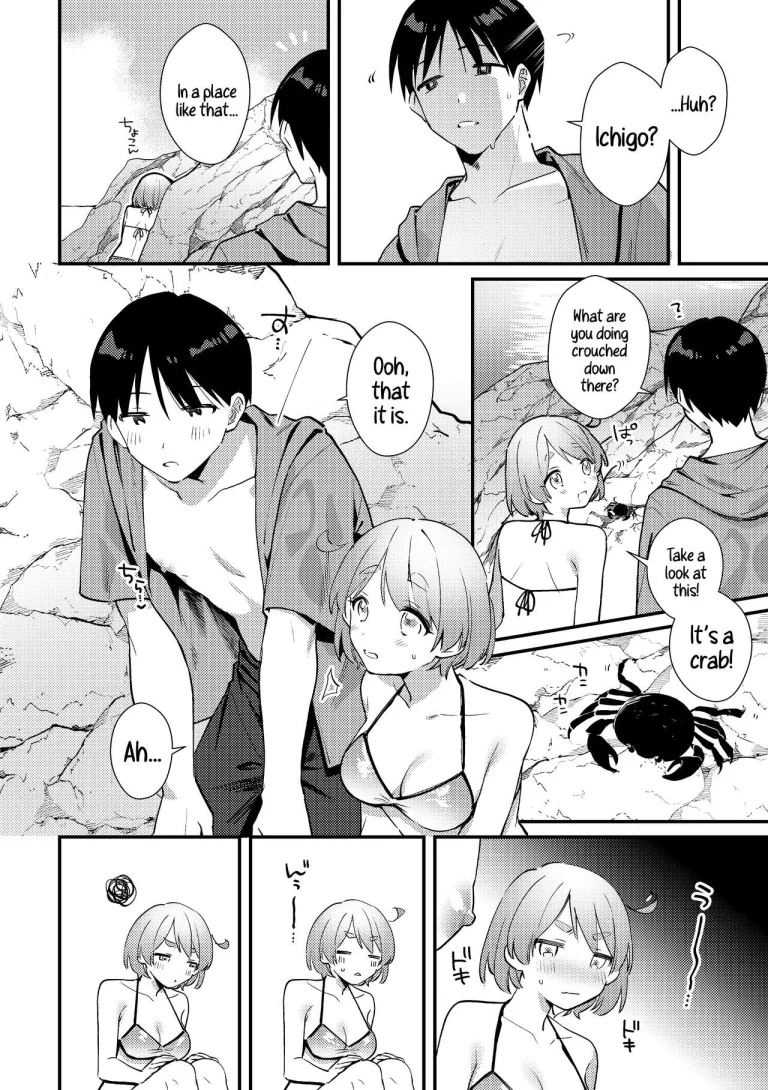 A Time My Futanari Girlfriend's Swimsuit Tormented Me | Futanari Kanojo no Mizugi ni Komara Sareru Kai porn comic picture 6