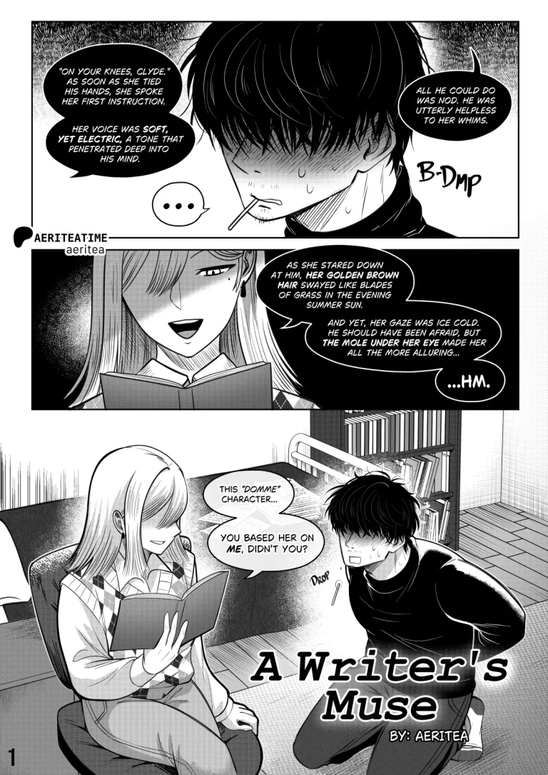 A Writer's Muse porn comic picture 1