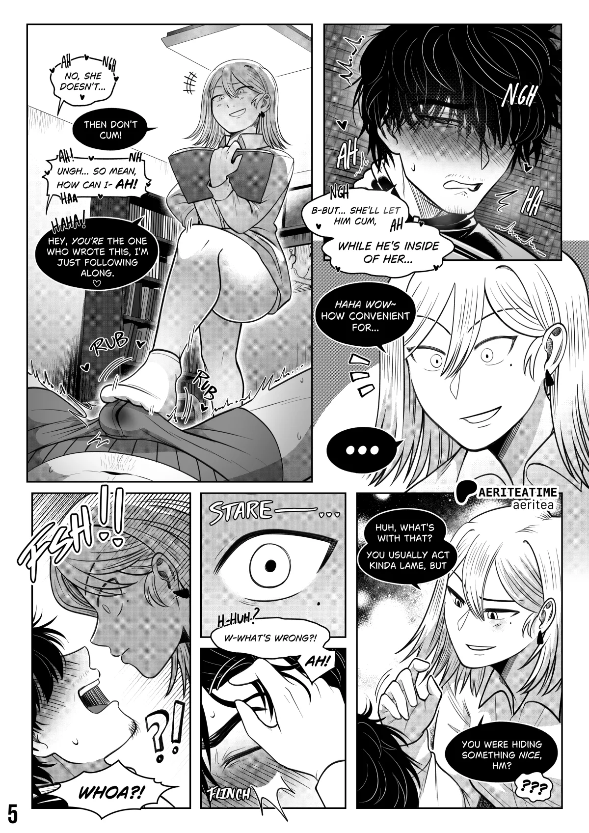 A Writer's Muse porn comic picture 5