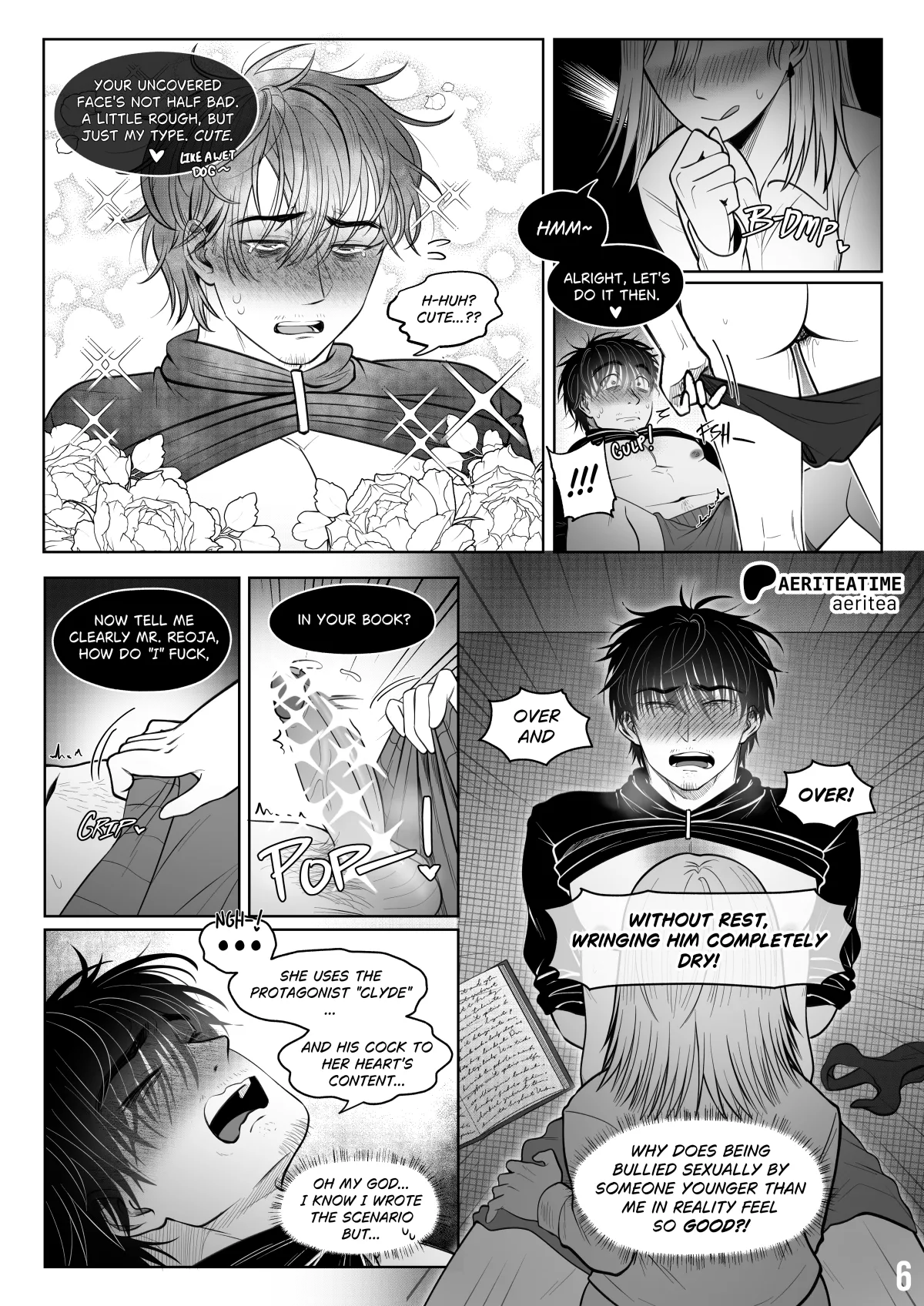 A Writer's Muse porn comic picture 6