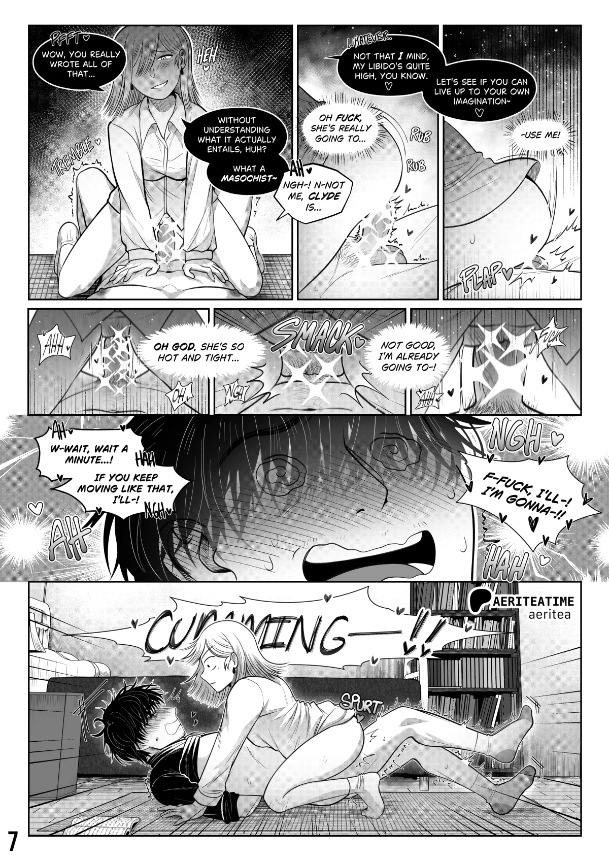 A Writer's Muse porn comic picture 7