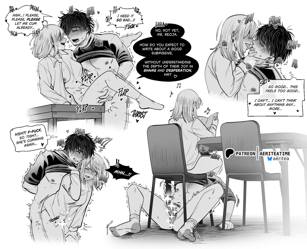 A Writer's Muse porn comic picture 9