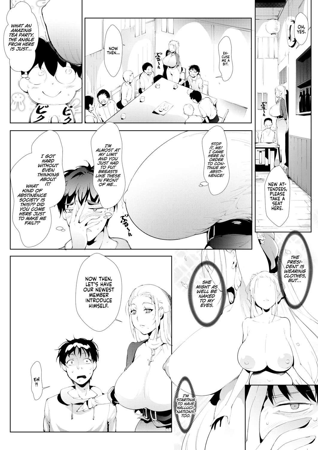 Abstinence Benefit Society | Kinyokugojokai porn comic picture 3