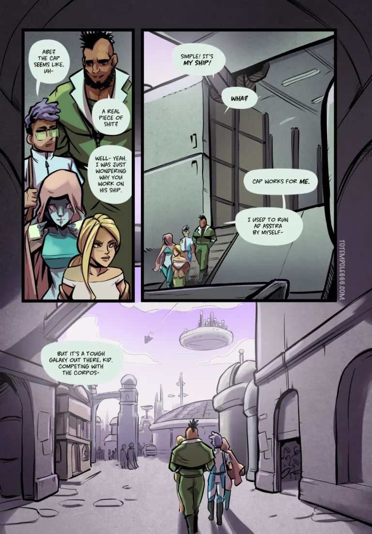 Ad Asstra 2: Deus Sex Machina porn comic picture 25