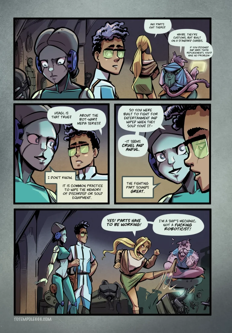 Ad Asstra 2: Deus Sex Machina porn comic picture 29