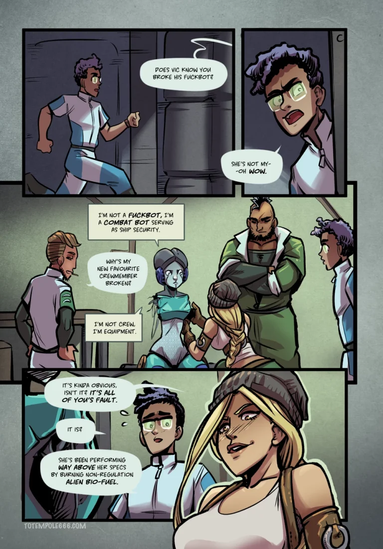 Ad Asstra 2: Deus Sex Machina porn comic picture 5