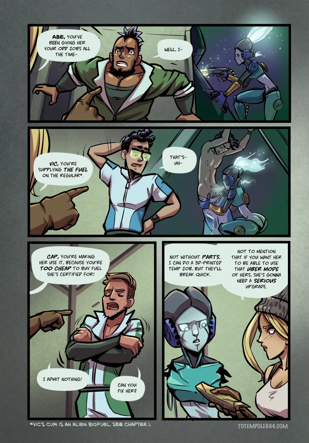 Ad Asstra 2: Deus Sex Machina porn comic picture 6